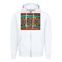 White turquoise gemstone western Zipper Hoodie - Jasminsmagicworld