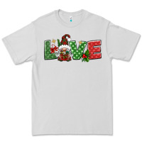 Dove Grey love christmas gnome Premium Tee - BundleAndBundleShop