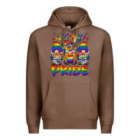 Chestnut pride gnome Premium Hoodie - BarkalooDesign