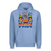 Colony Blue pride gnome Premium Hoodie - BarkalooDesign