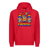 Red pride gnome Premium Hoodie - BarkalooDesign