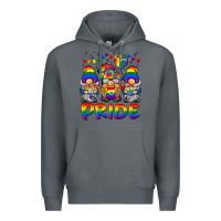 Rock pride gnome Premium Hoodie - BarkalooDesign
