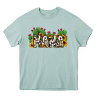Arona Cactus Cowhide Sunflower Mama and Mini Set Heavy Core Tee - Jasminsmagicworld