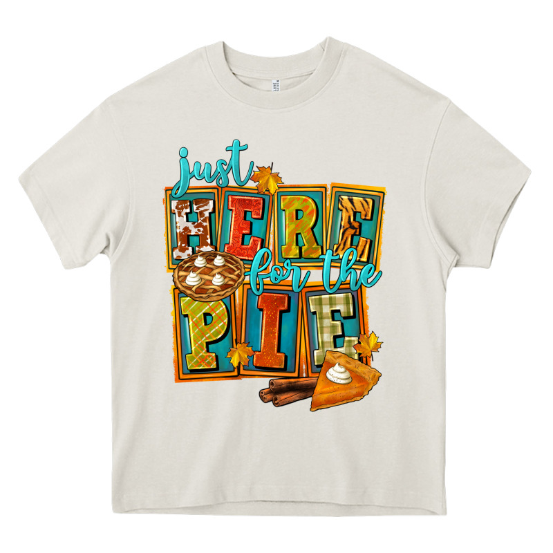 Just Here For The Pie Heavy Core Tee by FaDigitalArtStudio | Teevron