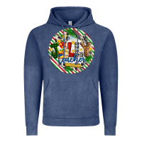 Vintage Denim Christmas Jolly Teacher Vintage Hoodie - Artiststas