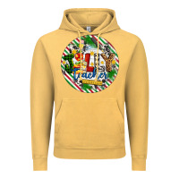 Vintage Mustard Christmas Jolly Teacher Vintage Hoodie - Artiststas