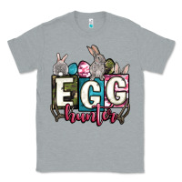 Heather Grey Easter egg hunter Classic Tee - OliviaCreatesArt