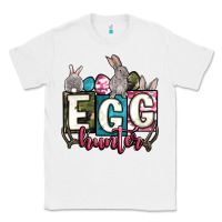 White Easter egg hunter Classic Tee - OliviaCreatesArt