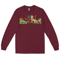 Wild About Fall Coyote Long Sleeve Tee | Teevron