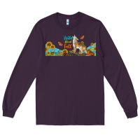 Plum Wild About Fall Coyote Long Sleeve Tee - LillyAllenDesigns