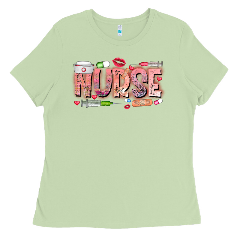 Nurse Valentine Ladies Tee by CowhideDigitalArt | Teevron