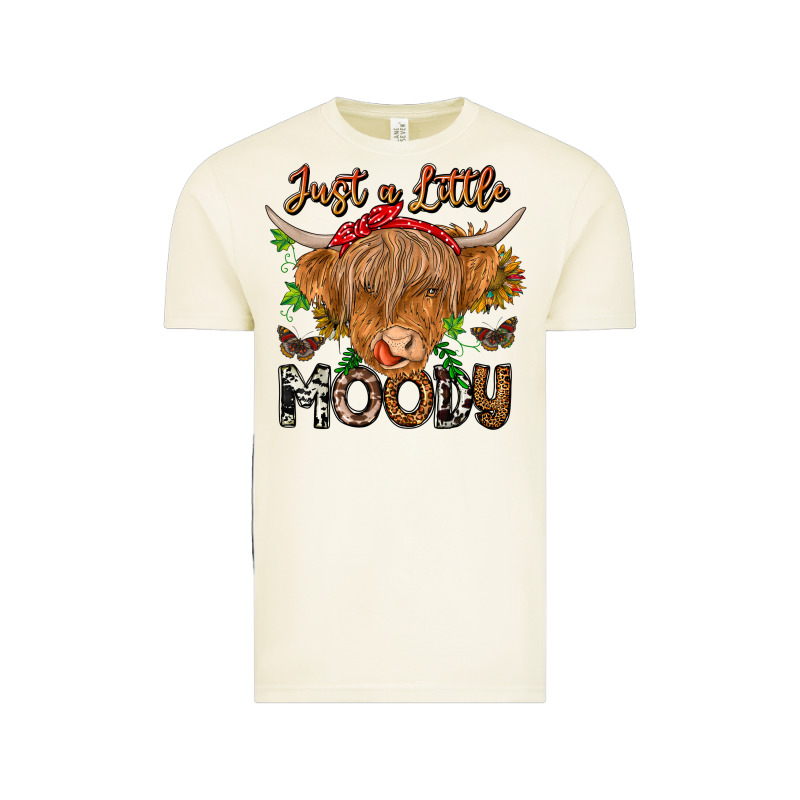Just A Little Moody Vintage Tee by CowhideDigitalArt | Teevron