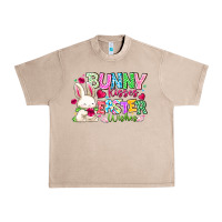 French Oak Bunny Kisses Easter Wishes Urban Heavy Tee - CowhideDigitalArt