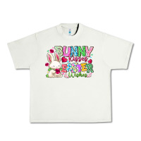 Pistachio Bunny Kisses Easter Wishes Urban Heavy Tee - CowhideDigitalArt