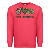 Cardinal Peace Love Pumkins Premium Sweatshirt - Jasminsmagicworld