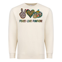 Peace Love Pumkins Premium Sweatshirt | Teevron