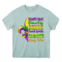 Arona mardi gras parades beads Heavy Core Tee - FaDigitalArtStudio