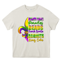 Mardi Gras Parades Beads Heavy Core Tee | Teevron