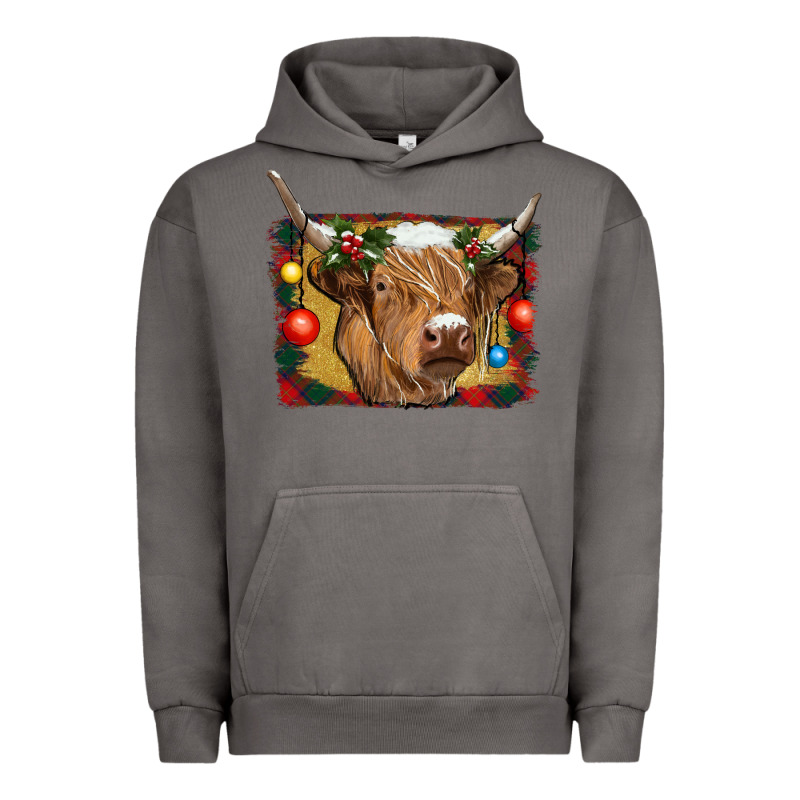 Highland Cow Christmas Urban Hoodie by RanaPortraitStore | Teevron