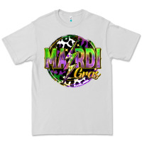 Dove Grey mardi gras lightning Premium Tee - FaDigitalArtStudio