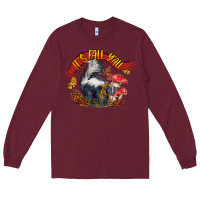 Burgundy It's Fall Y'all Skunk Long Sleeve Tee - LillyAllenDesigns
