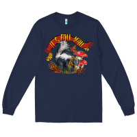 Navy It's Fall Y'all Skunk Long Sleeve Tee - LillyAllenDesigns