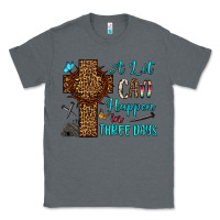 Charcoal Heather Easter Day A lot can happen in three days Classic Tee - OliviaCreatesArt