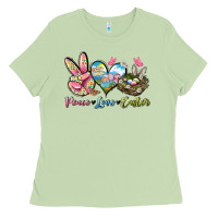 Matcha Peace love Easter Ladies Tee - LillyAllenDesigns