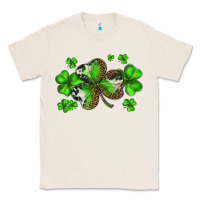 Natural st. patricks day shamrocks Classic Tee - BarkalooDesign