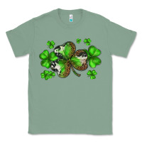 Sage st. patricks day shamrocks Classic Tee - BarkalooDesign