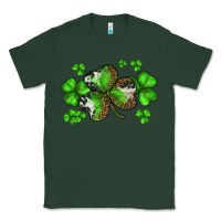 Sports Green st. patricks day shamrocks Classic Tee - BarkalooDesign