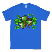 True Royal st. patricks day shamrocks Classic Tee - BarkalooDesign