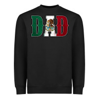 Black Mexican Flag Dad Heavyweight Sweatshirt - Jasminsmagicworld
