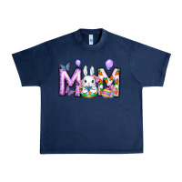 Navy easter day mom Urban Heavy Tee - CowhideDigitalArt