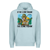 Blue Mist if i've gone missin' i've gone fishin' Premium Hoodie - BarkalooDesign