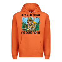 Carrot if i've gone missin' i've gone fishin' Premium Hoodie - BarkalooDesign