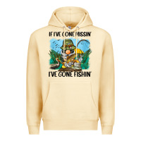 Pina Colada if i've gone missin' i've gone fishin' Premium Hoodie - BarkalooDesign
