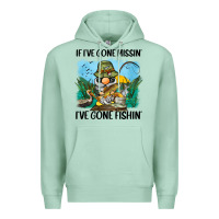 Seafoam if i've gone missin' i've gone fishin' Premium Hoodie - BarkalooDesign