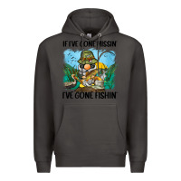 Smoke if i've gone missin' i've gone fishin' Premium Hoodie - BarkalooDesign
