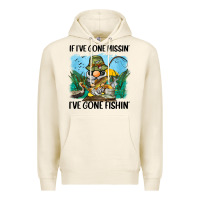 Tofu if i've gone missin' i've gone fishin' Premium Hoodie - BarkalooDesign
