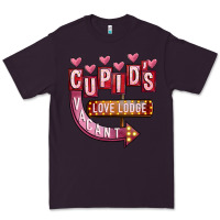 Plum Valentines Day Cupid's Love Lodge Premium Tee - FaDigitalArtStudio