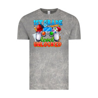 Cloud Rock 1st Grade Level Unlocked Vintage Tee - CowhideDigitalArt