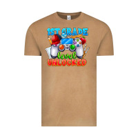 1st Grade Level Unlocked Vintage Tee | Teevron