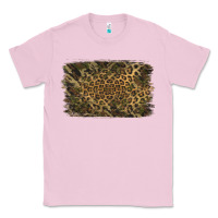 Bubblegum Pink Camouflage Leopard Background Classic Tee - Jasminsmagicworld