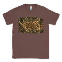 Chestnut Camouflage Leopard Background Classic Tee - Jasminsmagicworld