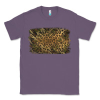 Lavender Camouflage Leopard Background Classic Tee - Jasminsmagicworld