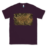 Plum Camouflage Leopard Background Classic Tee - Jasminsmagicworld
