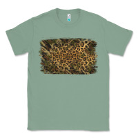 Sage Camouflage Leopard Background Classic Tee - Jasminsmagicworld