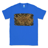 True Royal Camouflage Leopard Background Classic Tee - Jasminsmagicworld