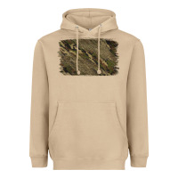 Mushroom Camouflage Glitter Background Heavyweight Hoodie - Jasminsmagicworld